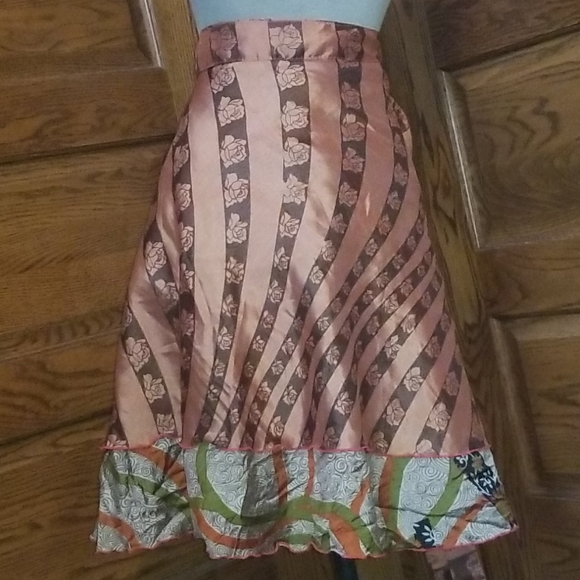 Silk wrap skirt WEVEZ - Picture 4 of 8